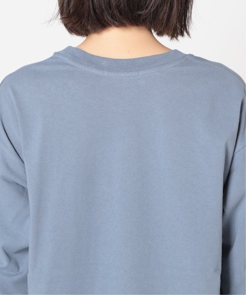 JOURNAL STANDARD relume(ジャーナルスタンダード レリューム)の「《追加》OE天竺ロゴプリントロングスリーブTEE◆(Tシャツ/カットソー・レディース・ホワイト/ベージュ/ブルー系その他・FREE)」の15枚目の写真
