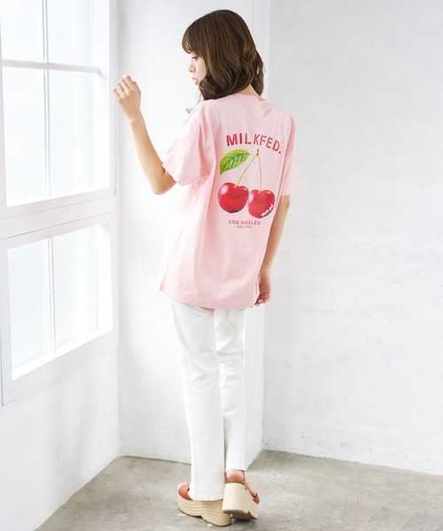 MILKFED.（ミルクフェド）の「S/S TEE CHERRY（Tシャツ/カットソー