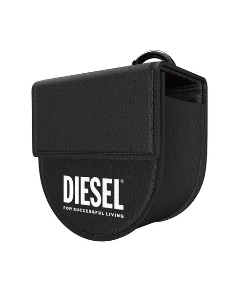 DIESEL（ディーゼル）の「ユニセックス トゥルーワイヤレスイヤホンケース Diesel Leather Tech Chain TWS Case FW21 for Universal black/white（ヘッドフォン/イヤホン・メンズ・その他・UNI）」の6枚目の写真