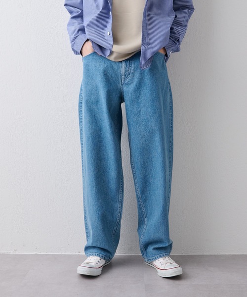 CIAOPANIC TYPY（チャオパニックティピー）の「CONE DENIM バギー5ポケットパンツ（デニムパンツ・メンズ・サックスブルー・SMALL/MEDIUM/LARGE/X-LARGE）」の11枚目の写真