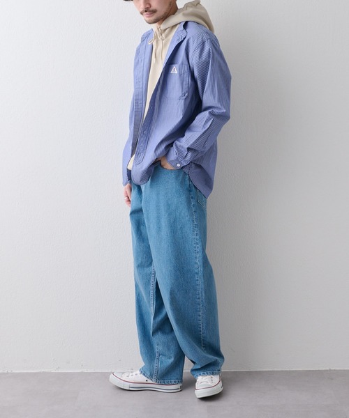 CIAOPANIC TYPY（チャオパニックティピー）の「CONE DENIM バギー5ポケットパンツ（デニムパンツ・メンズ・サックスブルー・SMALL/MEDIUM/LARGE/X-LARGE）」の6枚目の写真