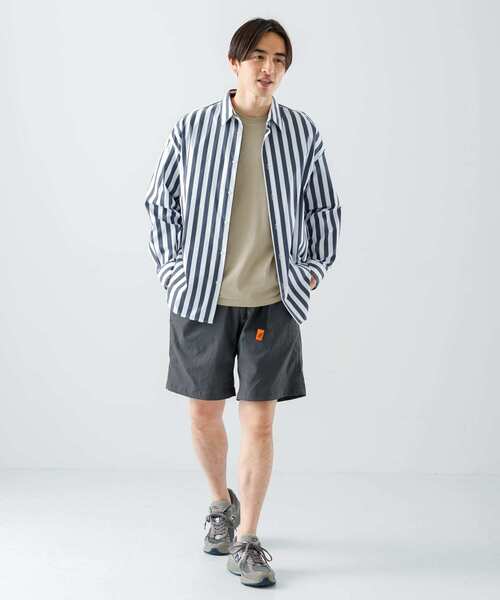 URBAN RESEARCH ROSSO MEN（アーバンリサーチロッソメン）の「『XLサイズあり』リラックスビッグストライプシャツ（シャツ/ブラウス・メンズ・ブルー/ネイビー・MEDIUM/LARGE/SMALL/X-LARGE）」の10枚目の写真