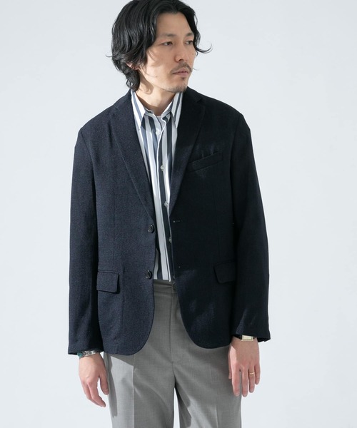 URBAN RESEARCH ROSSO MEN（アーバンリサーチロッソメン）の「『XLサイズあり』リラックスビッグストライプシャツ（シャツ/ブラウス・メンズ・ブルー/ネイビー・MEDIUM/LARGE/SMALL/X-LARGE）」の13枚目の写真