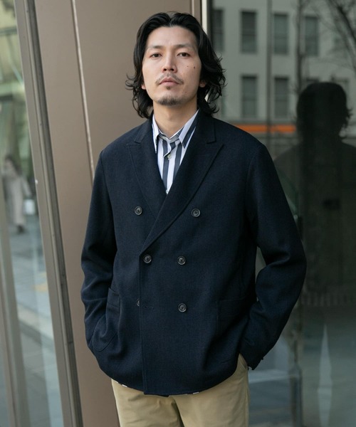 URBAN RESEARCH ROSSO MEN（アーバンリサーチロッソメン）の「『XLサイズあり』リラックスビッグストライプシャツ（シャツ/ブラウス・メンズ・ブルー/ネイビー・MEDIUM/LARGE/SMALL/X-LARGE）」の19枚目の写真
