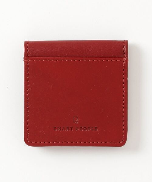 SMART PEOPLE(スマートピープル)の「【SMART PEOPLE/スマートピープル】 ソフトレザー ボックスコインケース(コインケース・メンズ・ブラック/ネイビー/ブルー/ブラウン/レッド・FREE)」の6枚目の写真
