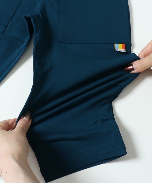 KRIFF MAYER Kid's Collection（クリフメイヤーキッズコレクション）の「むちゃ伸びクロップド（その他パンツ・キッズ・オレンジ/キャメル/ブラック/グリーン/ネイビー・170/130/120/140/160/150）」の12枚目の写真