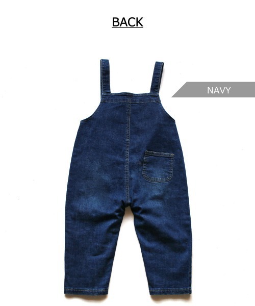 bel&bow オーバーオール 2y 新品未使用 bel&bow - checkerboard overall - brown | sounote