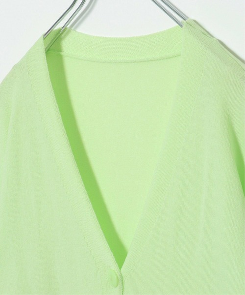 notch.（ノッチ）の「ポケ付きビッグカーディガン（カーディガン/ボレロ・レディース・グリーン/エメラルド・M）」の11枚目の写真