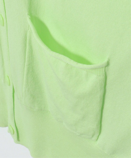 notch.（ノッチ）の「ポケ付きビッグカーディガン（カーディガン/ボレロ・レディース・グリーン/エメラルド・M）」の10枚目の写真