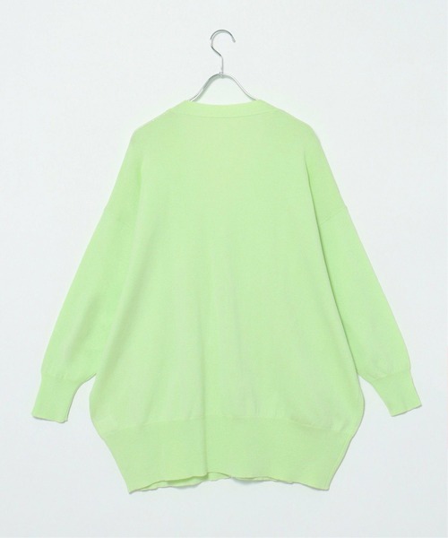 notch.（ノッチ）の「ポケ付きビッグカーディガン（カーディガン/ボレロ・レディース・グリーン/エメラルド・M）」の15枚目の写真