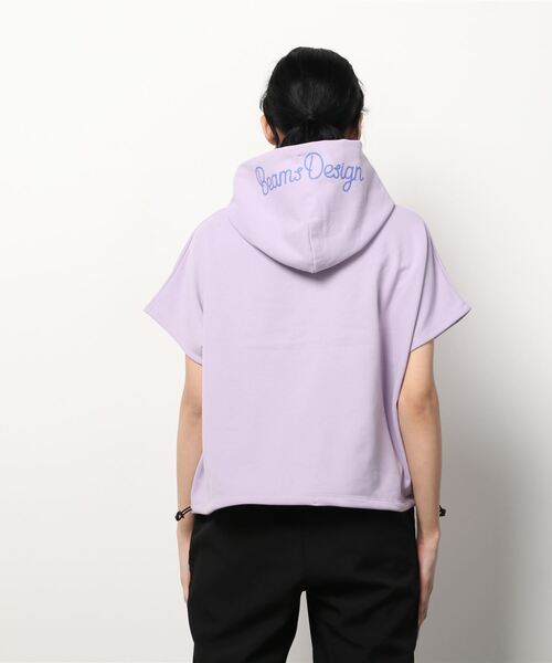 TIGORA（ティゴラ）の「ティゴラ TIGORA ミニウラケプルパーカ（パーカー・レディース・アイボリー/ライラック・M/XL/S/L）」の3枚目の写真