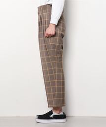 ポールスミス 19ss ハイコントラストチェック タックワイドトラウザー Paul Smith（ポールスミス）の「ブリティッシュギンガム ワイド