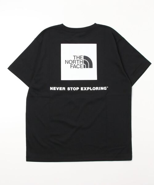 THE NORTH FACE（ザノースフェイス）の「ザ ノース フェイス THE NORTH FACE S/S Back Square Logo Tee(ショートスリーブバックスクエアーロゴティー)（Tシャツ/カットソー・メンズ・ホワイト×ブラック/ネイビー/ブラック×イエロー/グレー/ブラック・3L/M/L/LL/S）」の11枚目の写真