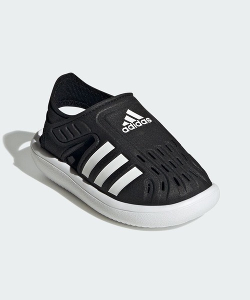 adidas(アディダス)の「adidas/アディダス キッズ サンダル SWIMWATER SANDAL スイムウォーターサンダル 軽量 GW0391(サンダル・キッズ・ブラック・15.0cm/13.0cm/14.0cm/16.0cm)」の1枚目の写真