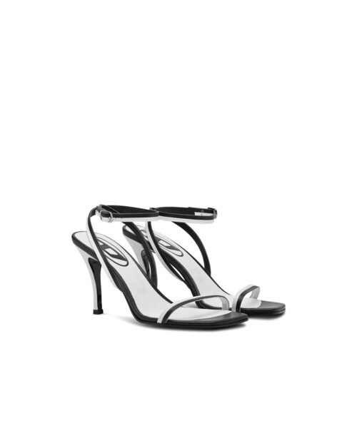 DIESEL(ディーゼル)の「レディース バイカラー スクエアトゥ サンダル(サンダル・レディース・ホワイト/ブラック×ホワイト/ブルー系その他・35/37/38/36/39)」の19枚目の写真