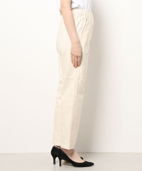 Samansa Mos2 blue（サマンサモスモスブルー）の「ギンガム／無地アソートパンツ（その他パンツ・レディース・ブラック/グレー/シルバーグレー/キナリ・ﾌﾘ-）」の5枚目の写真