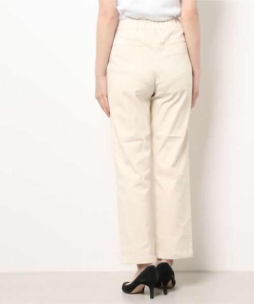 Samansa Mos2 blue（サマンサモスモスブルー）の「ギンガム／無地アソートパンツ（その他パンツ・レディース・ブラック/グレー/シルバーグレー/キナリ・ﾌﾘ-）」の6枚目の写真