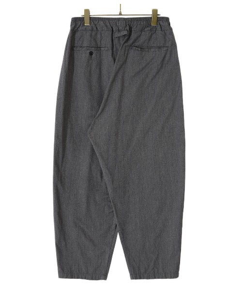 GOLD（ゴールド）の「GOLD / ゴールド：COVERT CHAMBRAY BALLOON PANTS：22A-GL42284[MUS]（その他パンツ・メンズ・ブラック/ネイビー・L/M/S）」の4枚目の写真