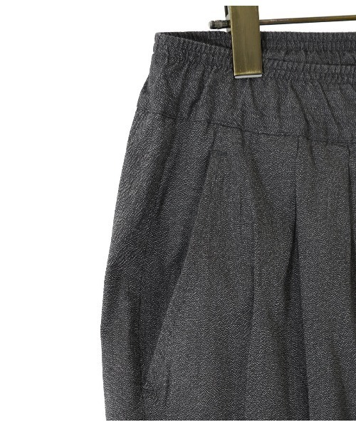 GOLD（ゴールド）の「GOLD / ゴールド：COVERT CHAMBRAY BALLOON PANTS：22A-GL42284[MUS]（その他パンツ・メンズ・ブラック/ネイビー・L/M/S）」の6枚目の写真