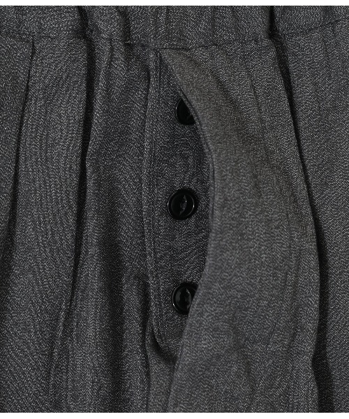 GOLD（ゴールド）の「GOLD / ゴールド：COVERT CHAMBRAY BALLOON PANTS：22A-GL42284[MUS]（その他パンツ・メンズ・ブラック/ネイビー・L/M/S）」の7枚目の写真