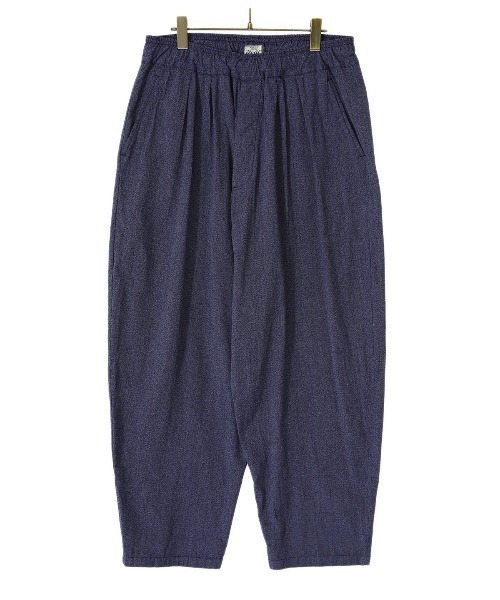 GOLD（ゴールド）の「GOLD / ゴールド：COVERT CHAMBRAY BALLOON PANTS：22A-GL42284[MUS]（その他パンツ・メンズ・ブラック/ネイビー・L/M/S）」の17枚目の写真