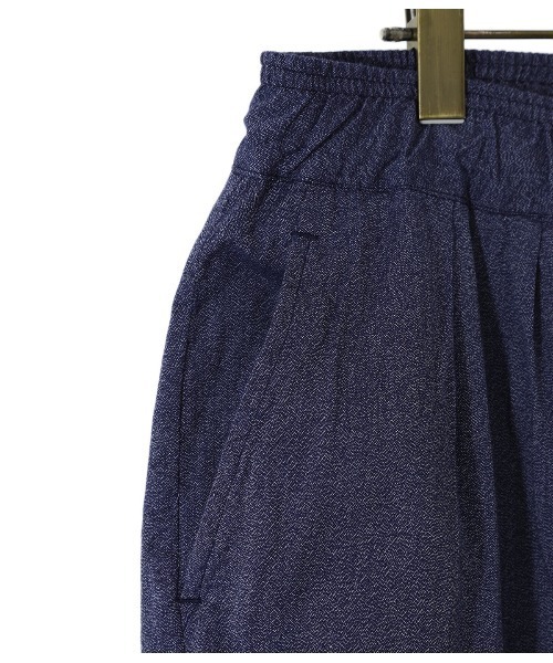 GOLD（ゴールド）の「GOLD / ゴールド：COVERT CHAMBRAY BALLOON PANTS：22A-GL42284[MUS]（その他パンツ・メンズ・ブラック/ネイビー・L/M/S）」の20枚目の写真
