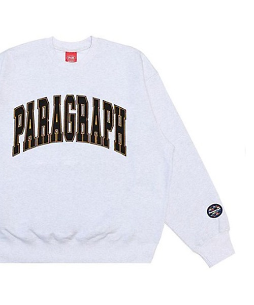 Paragraph（パラグラフ）の「【Wo】【it】【Paragraph】Paragraph Arch Logo Sweatshirt（スウェット・レディース・チャコールグレー/ライトブルー/イエロー/ブルー/その他・FREE）」の5枚目の写真