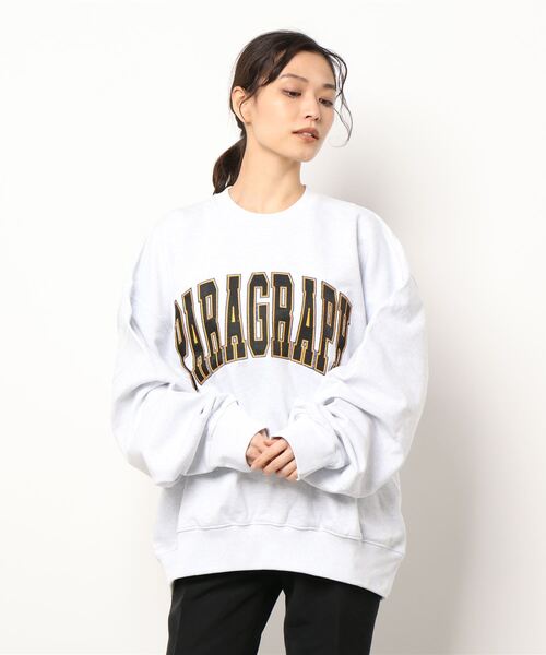 Paragraph（パラグラフ）の「【Wo】【it】【Paragraph】Paragraph Arch Logo Sweatshirt（スウェット・レディース・チャコールグレー/ライトブルー/イエロー/ブルー/その他・FREE）」の18枚目の写真