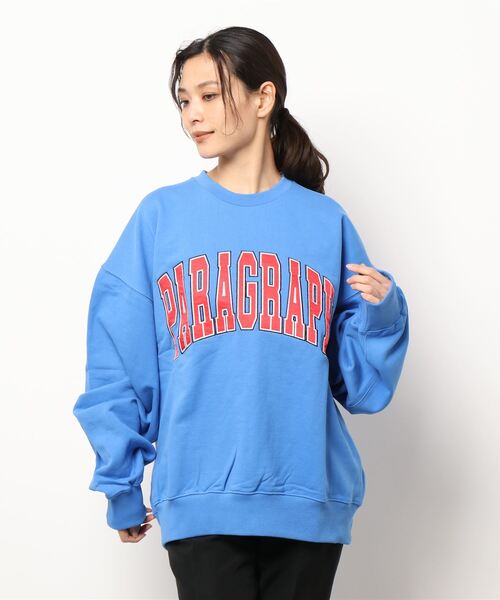 Paragraph（パラグラフ）の「【Wo】【it】【Paragraph】Paragraph Arch Logo Sweatshirt（スウェット・レディース・チャコールグレー/ライトブルー/イエロー/ブルー/その他・FREE）」の16枚目の写真
