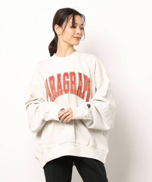 Paragraph（パラグラフ）の「【Wo】【it】【Paragraph】Paragraph Arch Logo Sweatshirt（スウェット・レディース・チャコールグレー/ライトブルー/イエロー/ブルー/その他・FREE）」の17枚目の写真