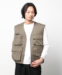 MAISON SPECIAL | 《ユニセックスアイテム》ブロードユーティリティミリタリーベスト【MAISON SPECIAL/メゾンスペシャル】(ベスト)