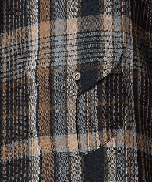 NATIC（ナティック）の「□＜NATIC＞ INDIGO S/C/M SHIRT/シャツ（シャツ/ブラウス・メンズ・ネイビー・M/L）」の6枚目の写真