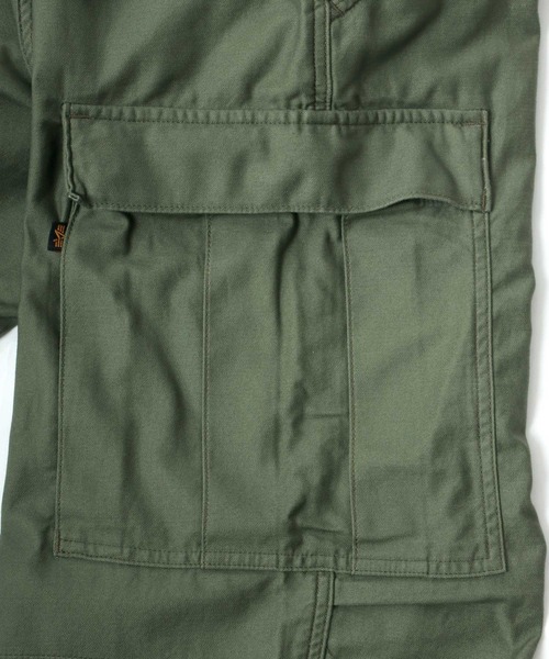 Alpha Industries(アルファインダストリーズ)の「ALPHA INDUSTRIES/アルファインダストリーズ BDU CARGO PANTS/ワイドカーゴパンツ/ワークパンツ(カーゴパンツ・メンズ・ブラック/カーキ/オリーブ・M/L/XL)」の17枚目の写真