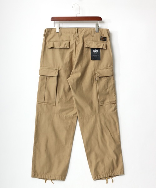 Alpha Industries(アルファインダストリーズ)の「ALPHA INDUSTRIES/アルファインダストリーズ BDU CARGO PANTS/ワイドカーゴパンツ/ワークパンツ(カーゴパンツ・メンズ・ブラック/カーキ/オリーブ・M/L/XL)」の9枚目の写真