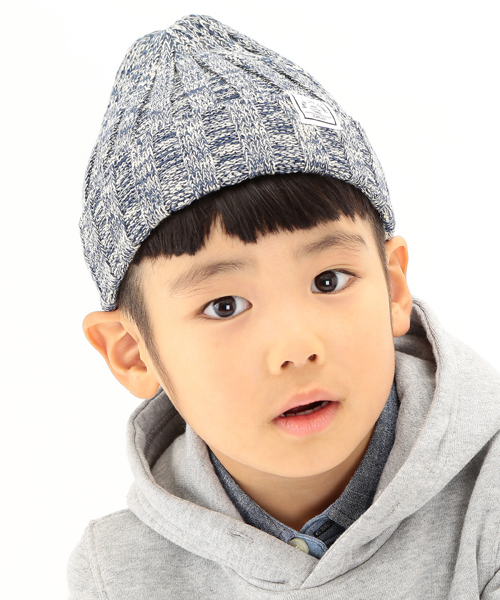 B:MING by BEAMS(ビーミングバイビームス)の「<VERY 3月号掲載>ビーミング by ビームス / コットンワッチキャップ(ニットキャップ/ビーニー・キッズ・イエロー/ネイビー・SMALL/MEDIUM)」の1枚目の写真