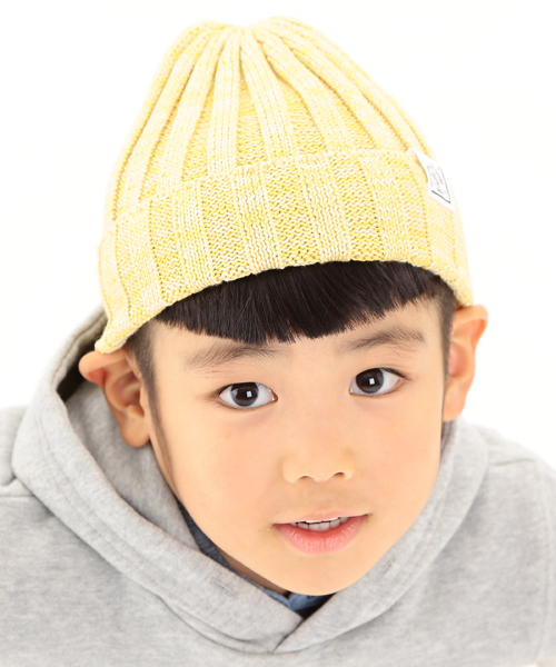 B:MING by BEAMS(ビーミングバイビームス)の「<VERY 3月号掲載>ビーミング by ビームス / コットンワッチキャップ(ニットキャップ/ビーニー・キッズ・イエロー/ネイビー・SMALL/MEDIUM)」の11枚目の写真