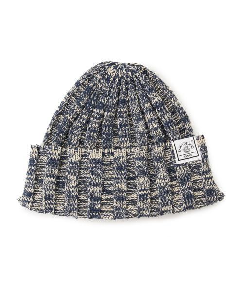 B:MING by BEAMS(ビーミングバイビームス)の「<VERY 3月号掲載>ビーミング by ビームス / コットンワッチキャップ(ニットキャップ/ビーニー・キッズ・イエロー/ネイビー・SMALL/MEDIUM)」の6枚目の写真