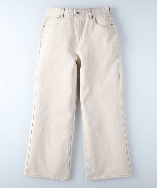 HONEYSUCKLE ROSE（ハニーサックルローズ）の「【HONEYSUCKLE ROSE】セミワイドデニムパンツ（デニムパンツ・レディース・キナリ/ダークインディゴブルー/ライトインディゴブルー・S/L/M）」の18枚目の写真