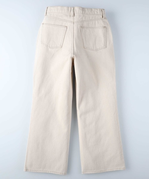 HONEYSUCKLE ROSE（ハニーサックルローズ）の「【HONEYSUCKLE ROSE】セミワイドデニムパンツ（デニムパンツ・レディース・キナリ/ダークインディゴブルー/ライトインディゴブルー・S/L/M）」の8枚目の写真