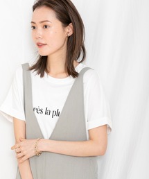 後ドッキング袖ロールＴシャツ