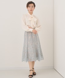 ANAYI（アナイ）の「エンブロイダリーチュールマーメイド スカート