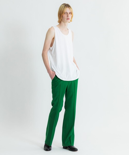 Iroquois(イロコイ)の「LAYERED LONG T/T(タンクトップ・メンズ・ホワイト/ブラック・2/1)」の3枚目の写真
