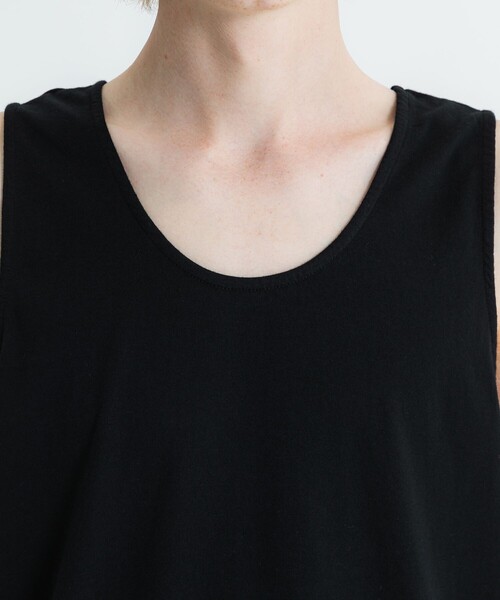 Iroquois(イロコイ)の「LAYERED LONG T/T(タンクトップ・メンズ・ホワイト/ブラック・2/1)」の16枚目の写真