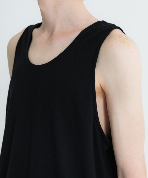 Iroquois(イロコイ)の「LAYERED LONG T/T(タンクトップ・メンズ・ホワイト/ブラック・2/1)」の17枚目の写真