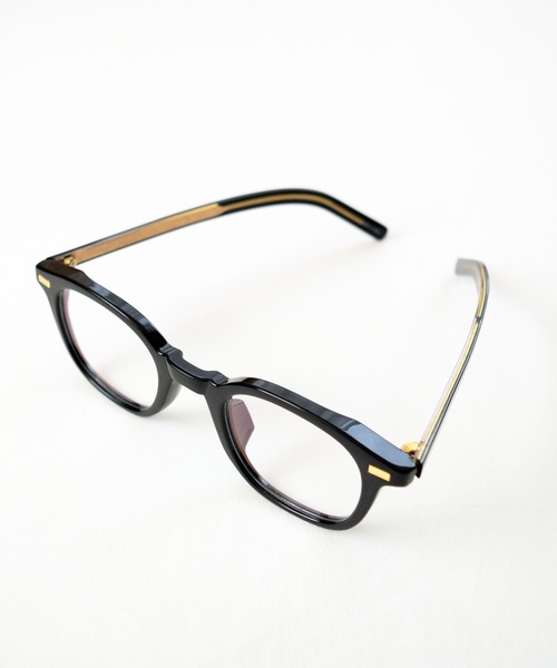 Marient（マリエント）の「Flame Lens Glasses/フレームサングラス（メガネ・レディース・ブラック/クリア・FREE）」の4枚目の写真