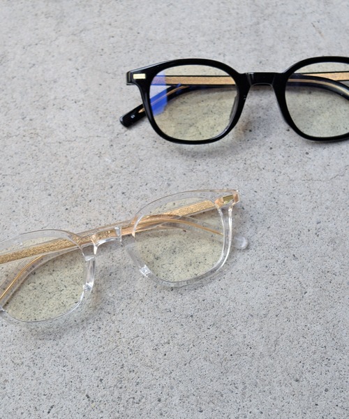 Marient（マリエント）の「Flame Lens Glasses/フレームサングラス（メガネ・レディース・ブラック/クリア・FREE）」の7枚目の写真