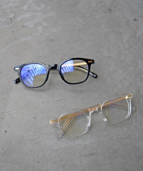 Marient（マリエント）の「Flame Lens Glasses/フレームサングラス（メガネ・レディース・ブラック/クリア・FREE）」の8枚目の写真