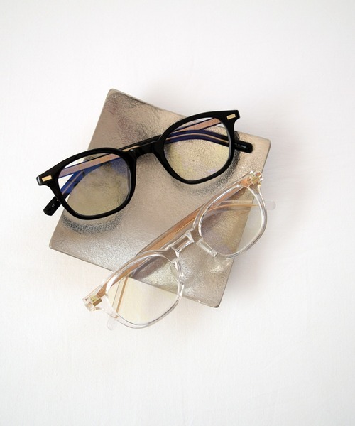 Marient（マリエント）の「Flame Lens Glasses/フレームサングラス（メガネ・レディース・ブラック/クリア・FREE）」の9枚目の写真