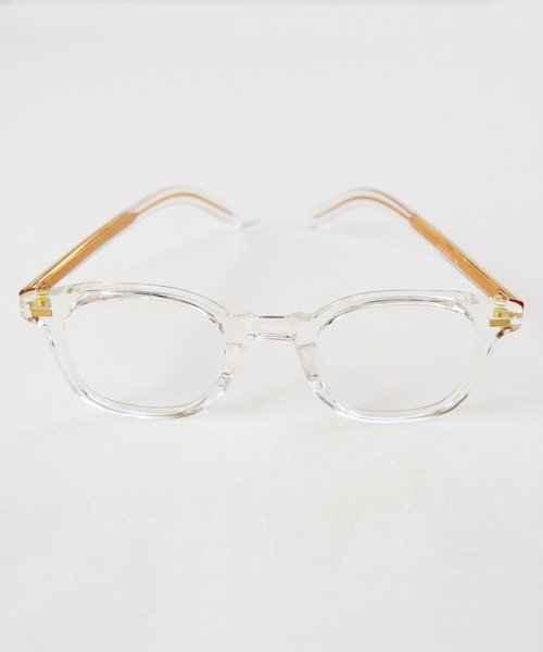 Marient（マリエント）の「Flame Lens Glasses/フレームサングラス（メガネ・レディース・ブラック/クリア・FREE）」の11枚目の写真