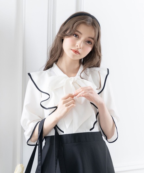 DearMyLoveRose（ディアマイラブローズ）の「カラーカチューシャ（その他ヘアアクセサリー・レディース・ホワイト/ブラック/レモンイエロー/グリーン/ラベンダー/ブルー/ベージュ・FREE）」の3枚目の写真